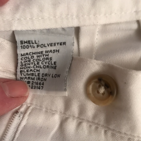 Talbot's white pants. 16 L - Picture 3 of 4